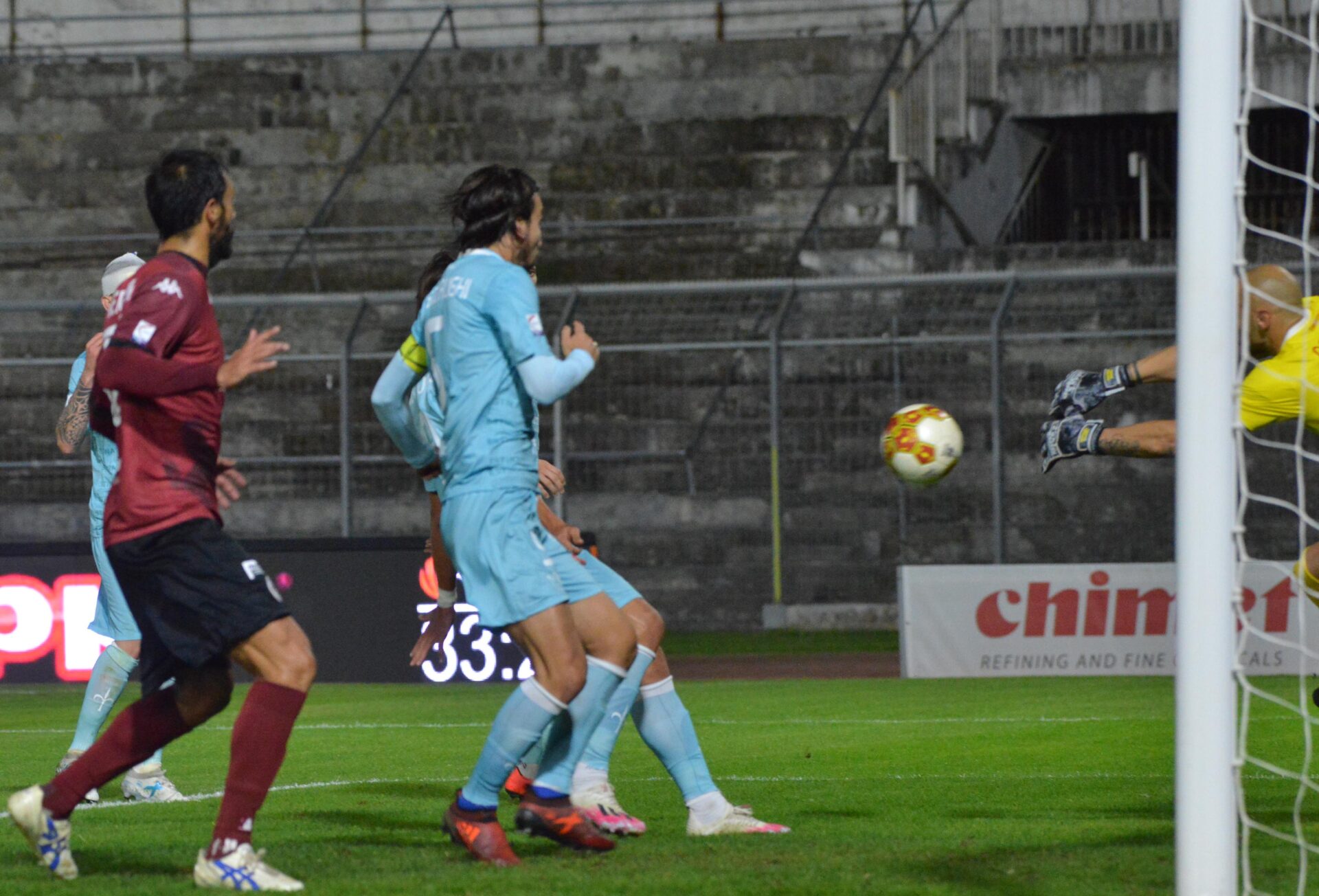 AREZZO TRIESTINA goal zuppel