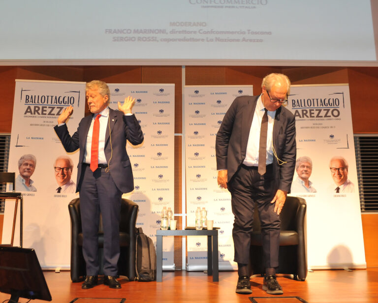 Ghinelli – Ralli: la sfida aretina dei Trump e Biden de noantri (video)