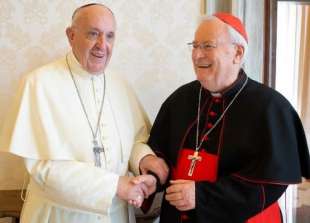Gualtiero Bassetti con Papa Francesco