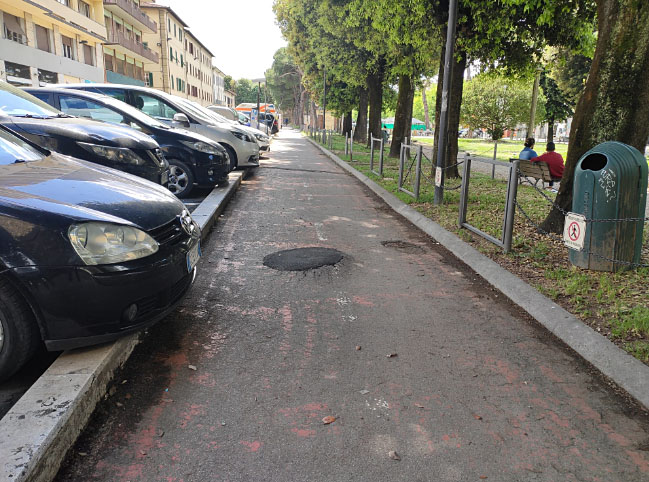 Ciclabile- Via -Niccolò- Aretino