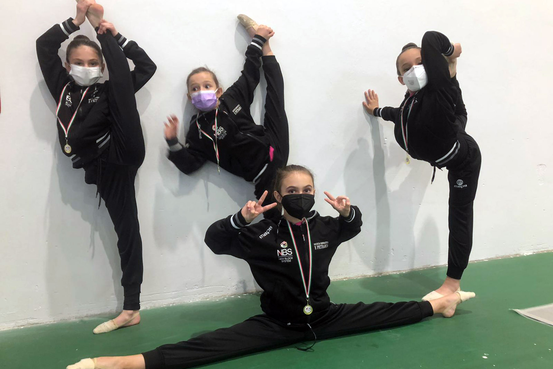 Ginnastica Petrarca - Allieve, Campionato Toscano Individuale Silver (1)