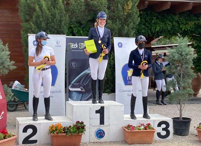 Campionati Toscani di Salto Ostacoli,  Eleonora Cerini della Scuderia Pan è medaglia d’argento
