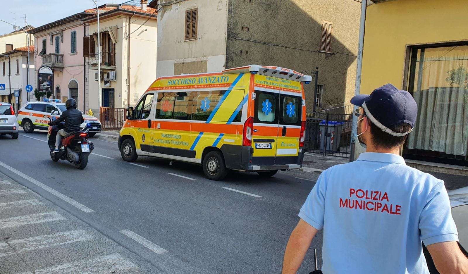 pedone investito a Rigutino1