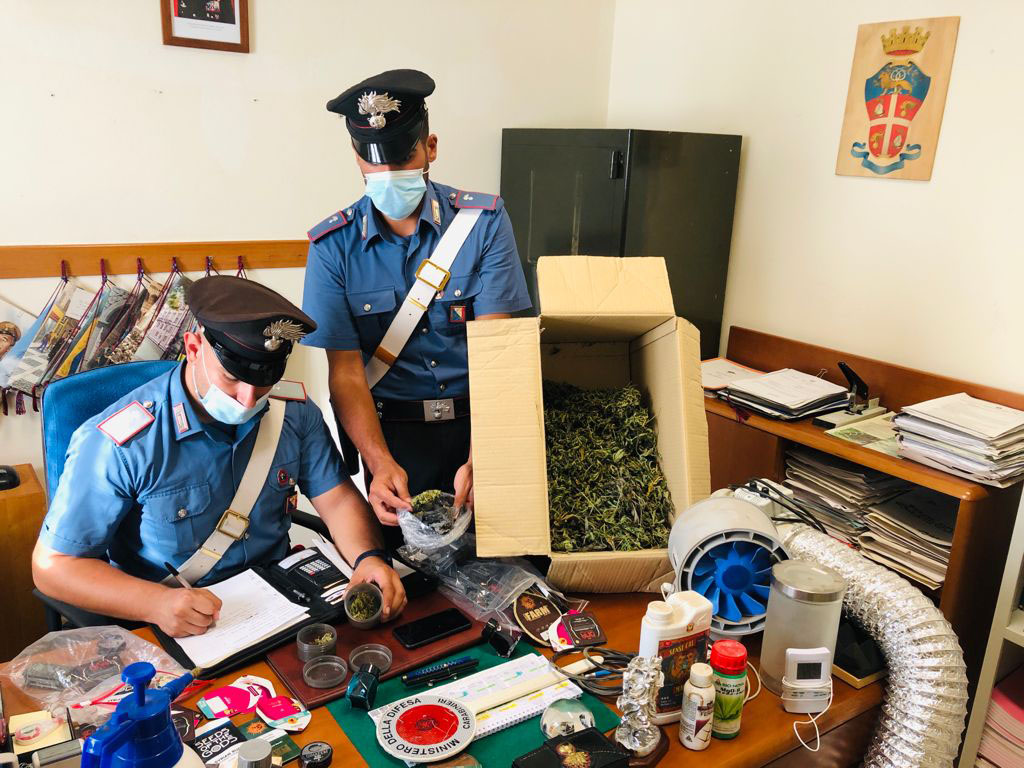 Carabinieri marijuana