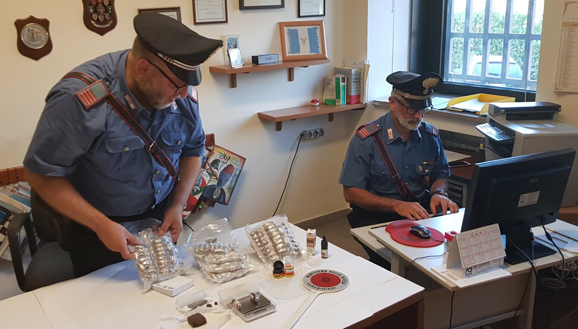 Sequestro di hashish