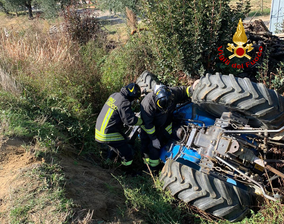 Incidente trattore