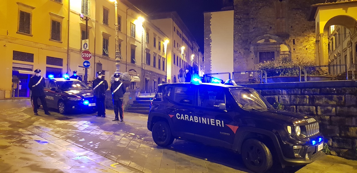 Controlli Carabinieri Arezzo
