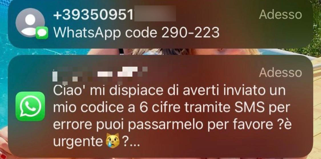 Pisching su WhatsApp ad Arezzo