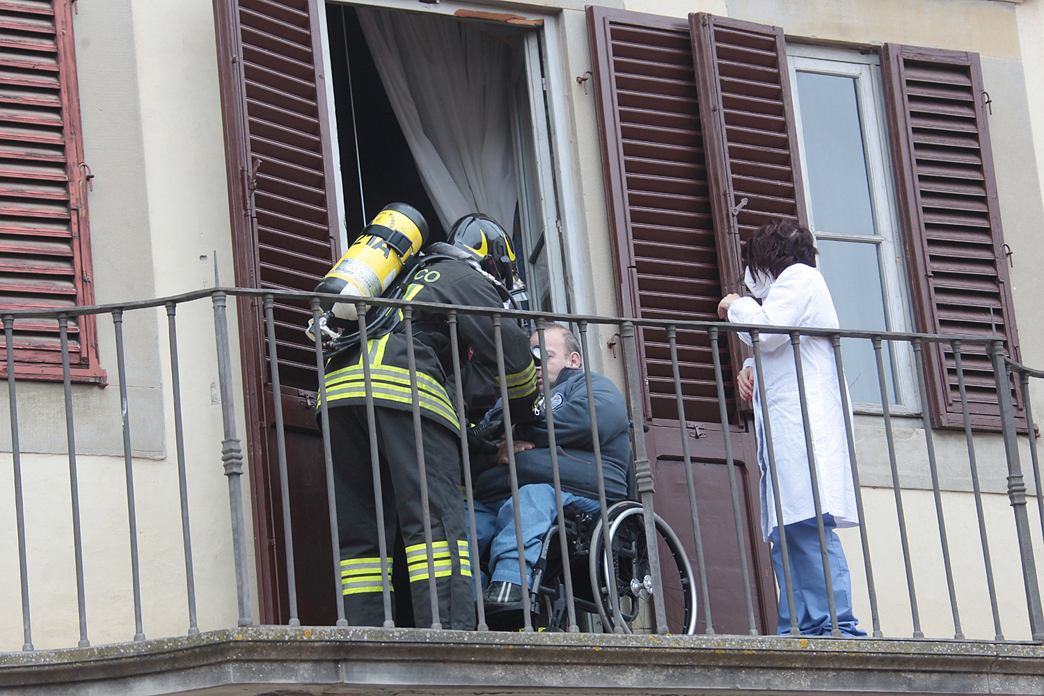 Arezzo vigili del fuoco