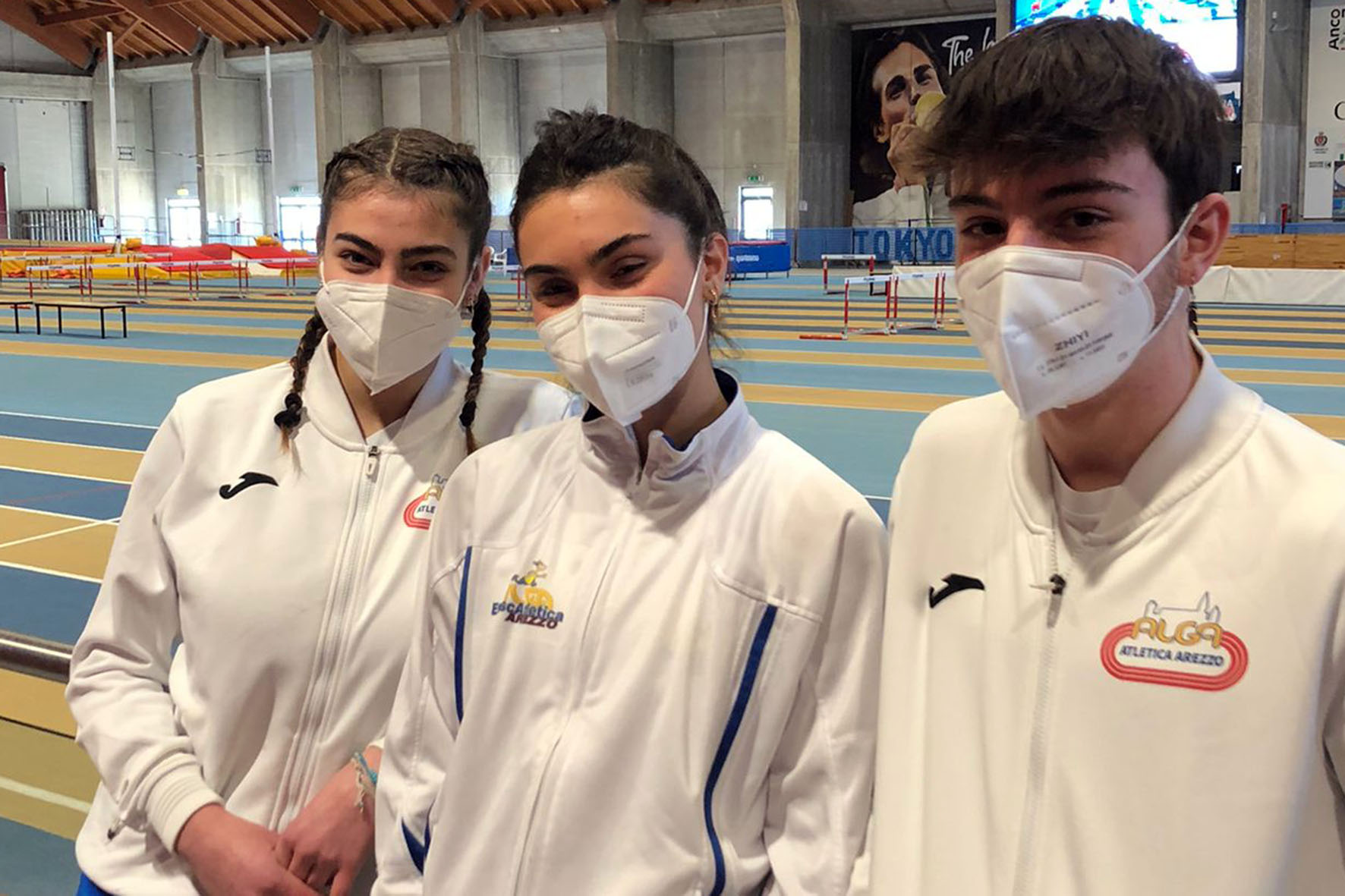 Alga Atletica Arezzo - Pellegrini, Gennai e Cincinelli