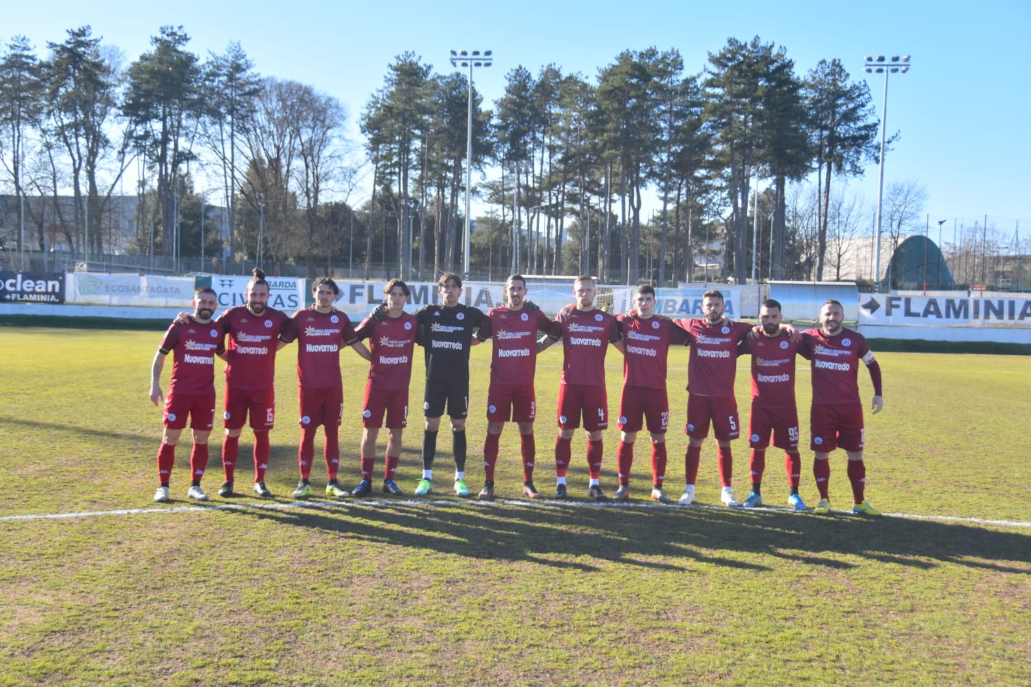 Flaminia_Arezzo_2022_formazione