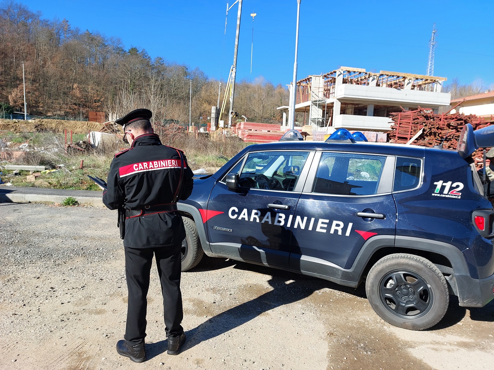 Carabinieri Controlli cantieri