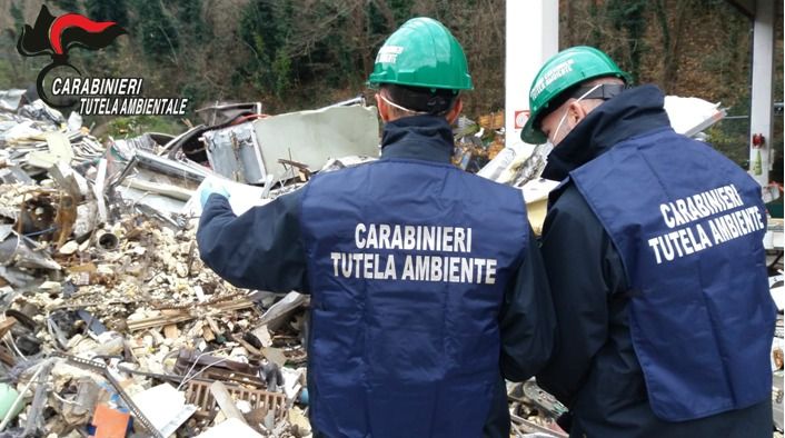 Carabinieri tutela ambientale