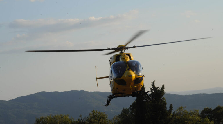 Ferito da un cinghiale nel bosco, è grave: trasportato in ospedale con Pegaso