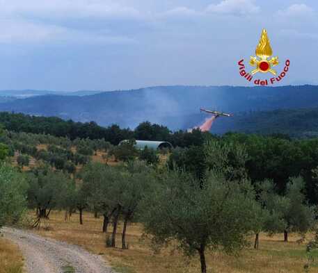 Incendi e maltempo impegnatissimi i Vigili del Fuoco