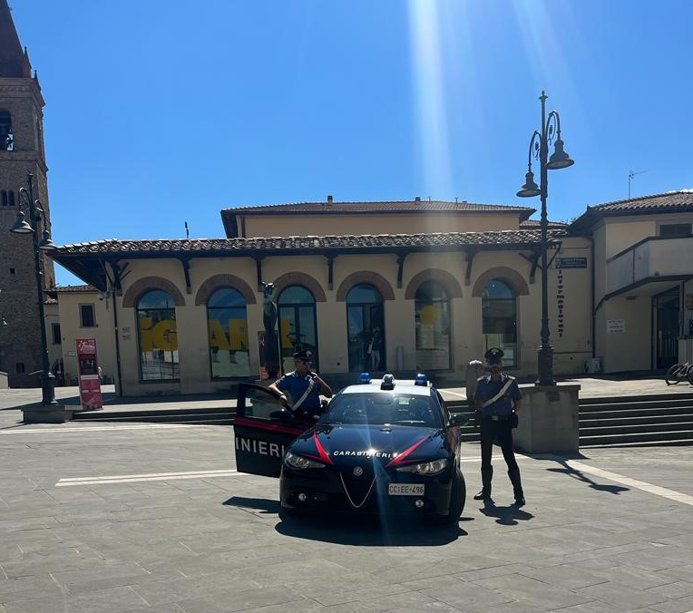 Carabinieri piazza Sant'Agostino