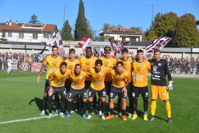 L’Arezzo supera il Città di Castello 2-0