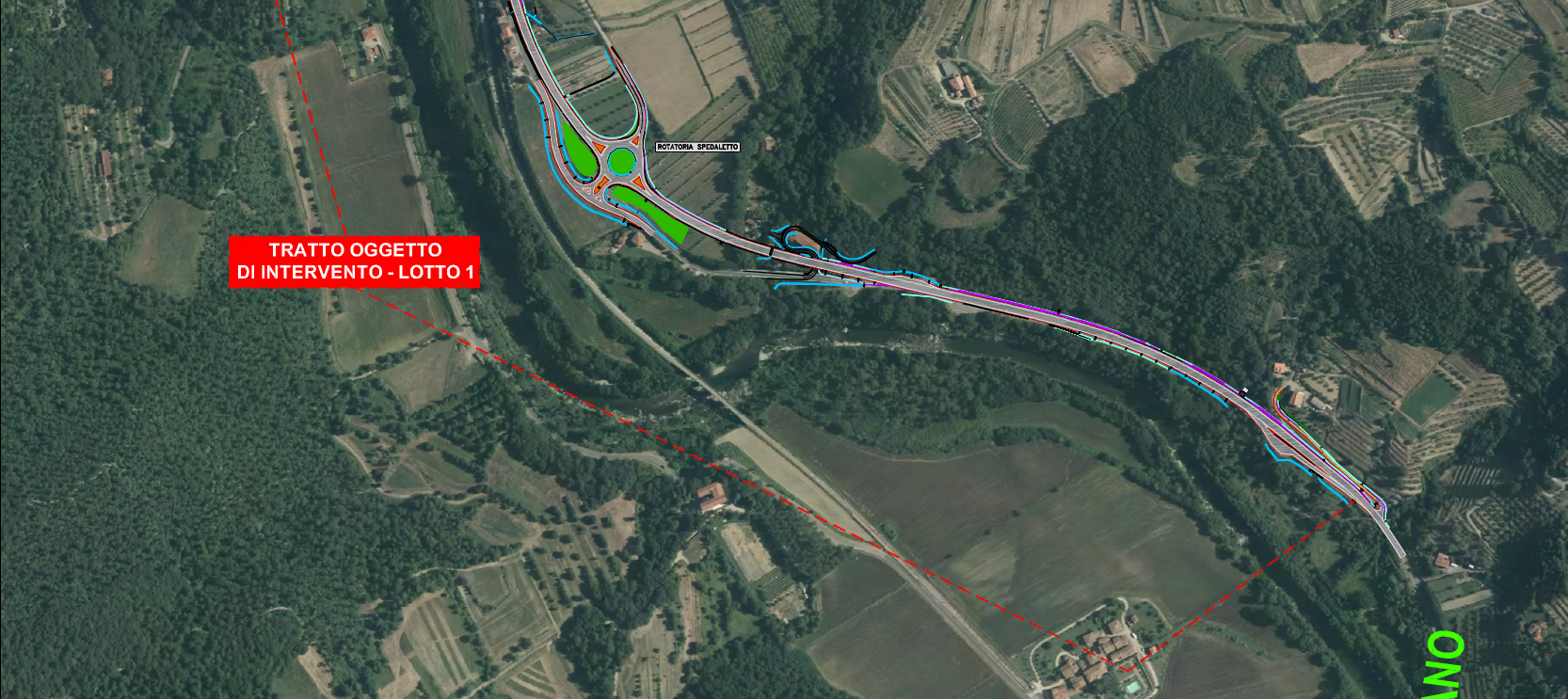 Strada regionale 71, consegnati i lavori variante Calbenzano-Subbiano nord per oltre 12 milioni