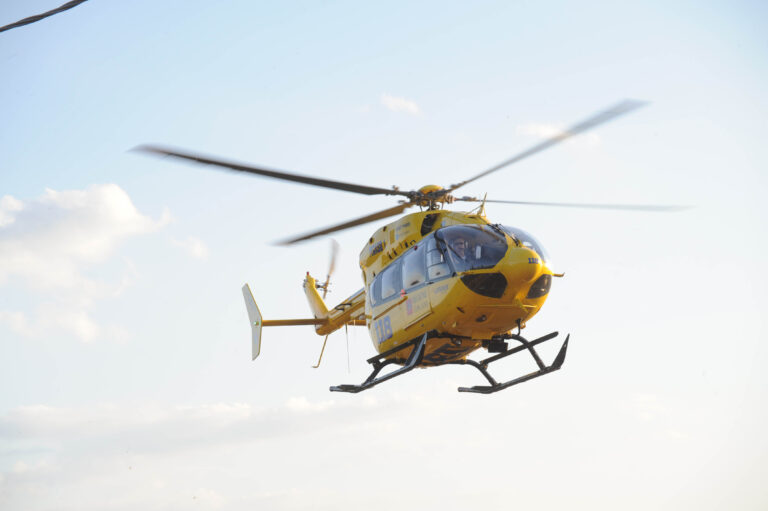 Bucine, infortunio sul lavoro: 73enne portato a Careggi con l’elisoccorso