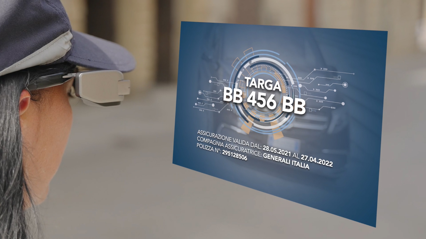 Vigili e super occhiali