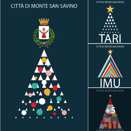 Monte San Savino: il sindaco fa gli auguri con il resoconto delle tasse non pagate
