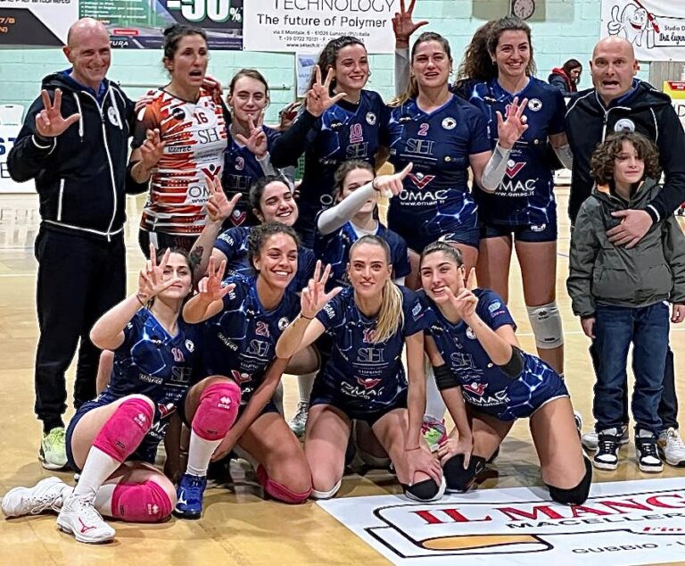 Volley: Omac Active cnc chiude l’anno con due vittorie consecutive