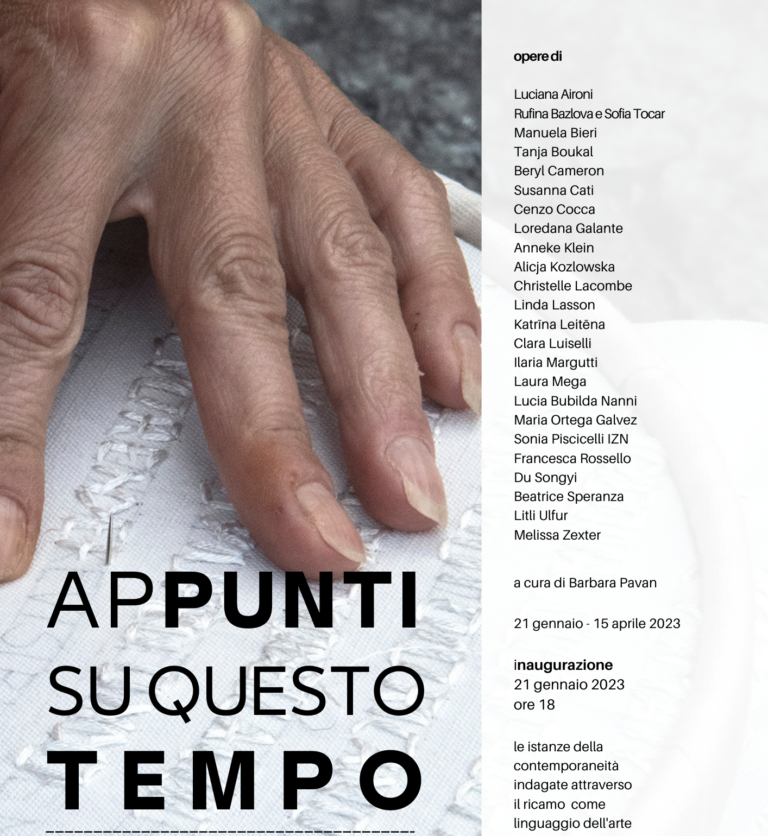 Casermarcheologica inaugura a Sansepolcro la mostra internazionale Appunti su questo Tempo
