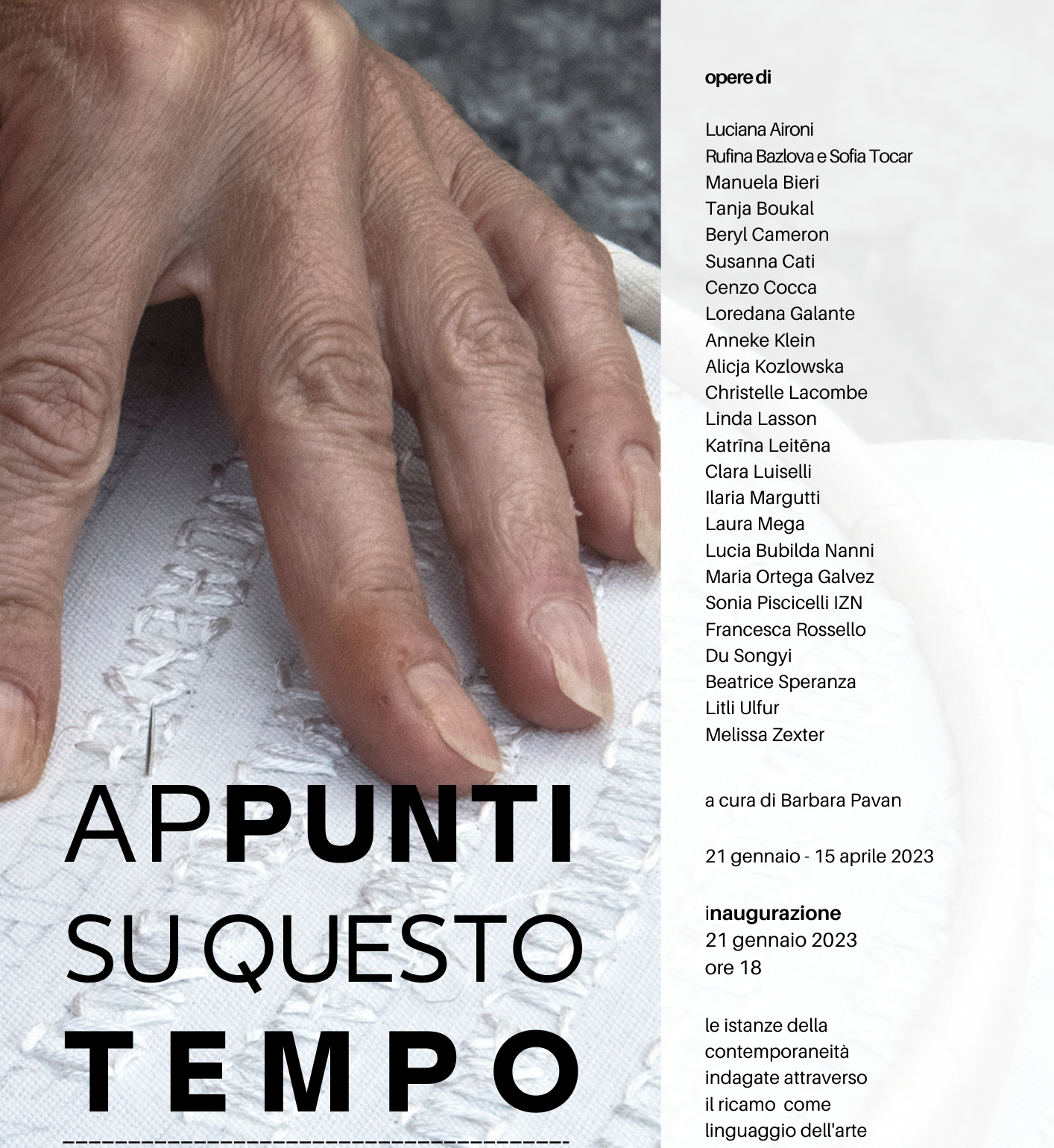 Appunti su questo tempo