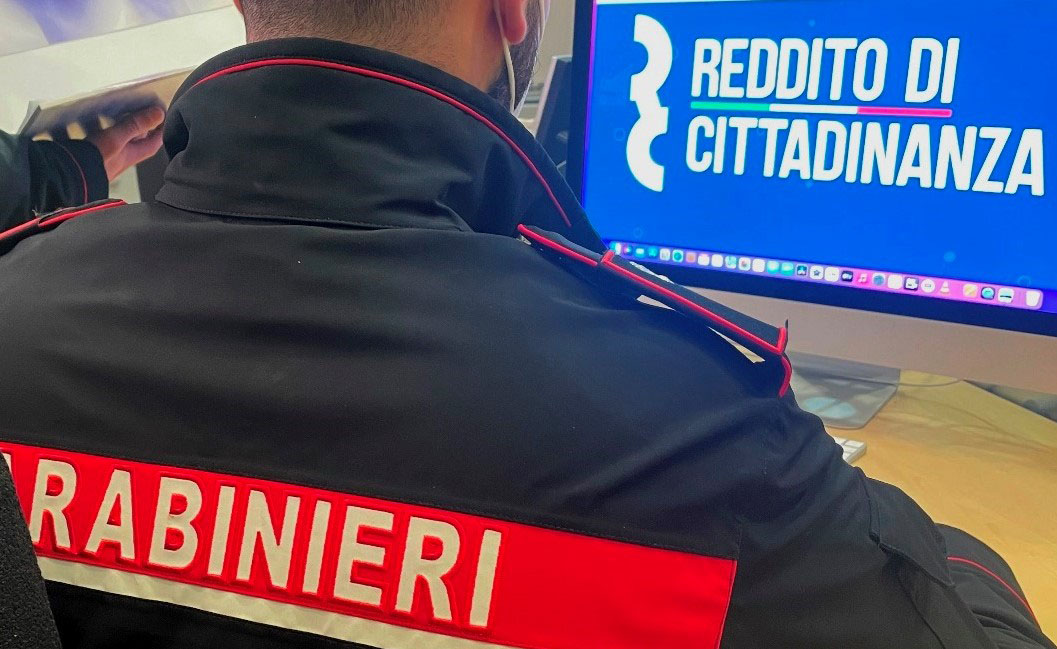 Carabinieri reddito di cittadinanza