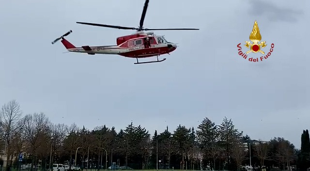 Alpe di Poti: cade dalla mountain bike, intervengono ivigili del fuoco