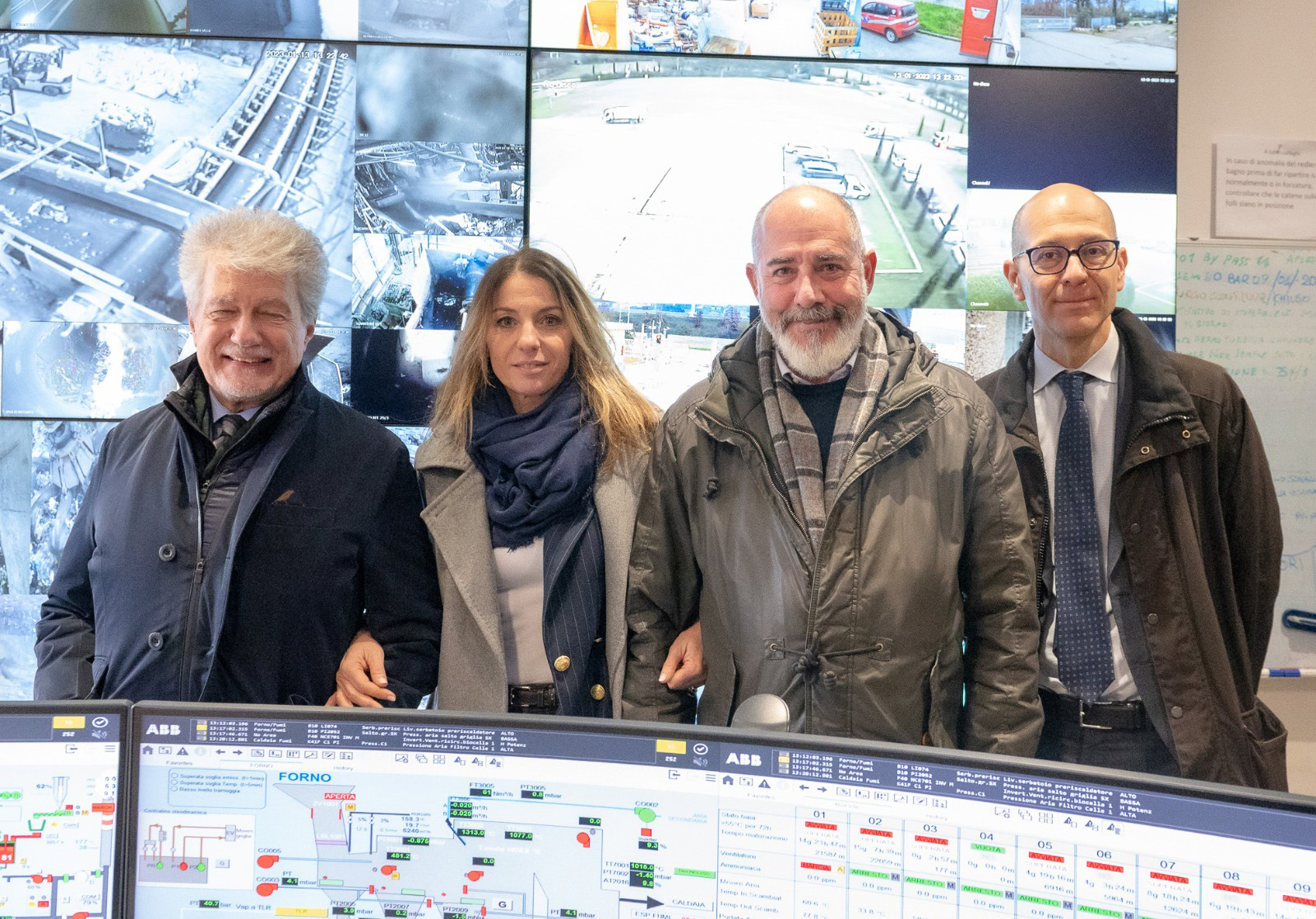 Simona Petrucci in visita all’impianto di recupero integrale di San Zeno