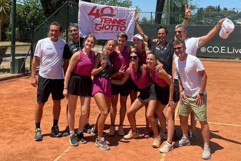 Il Tennis Giotto è il quarto miglior circolo giovanile italiano