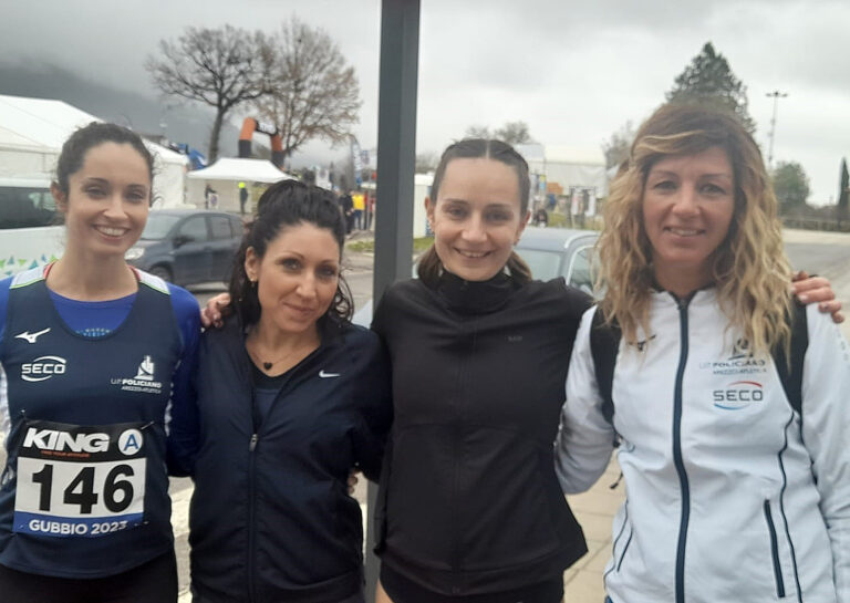 Gubbio: Campionati Italiani Staffette, la squadra femminile della U.P.Policiano vince il titolo