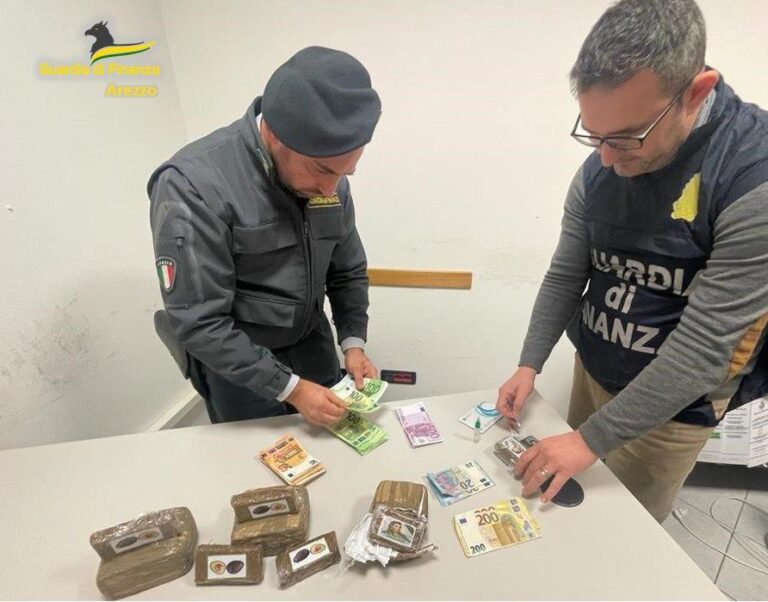 Montevarchi: lavoro nero e spaccio di droga, commercianti finiscono nei guai