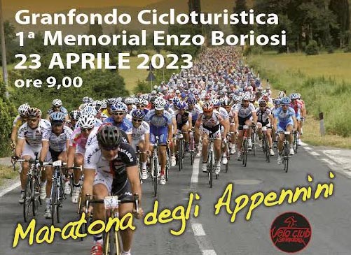 Domenica 23 aprile al via la Granfondo Cicloturistica organizzata dalla Velo Club Sansepolcro