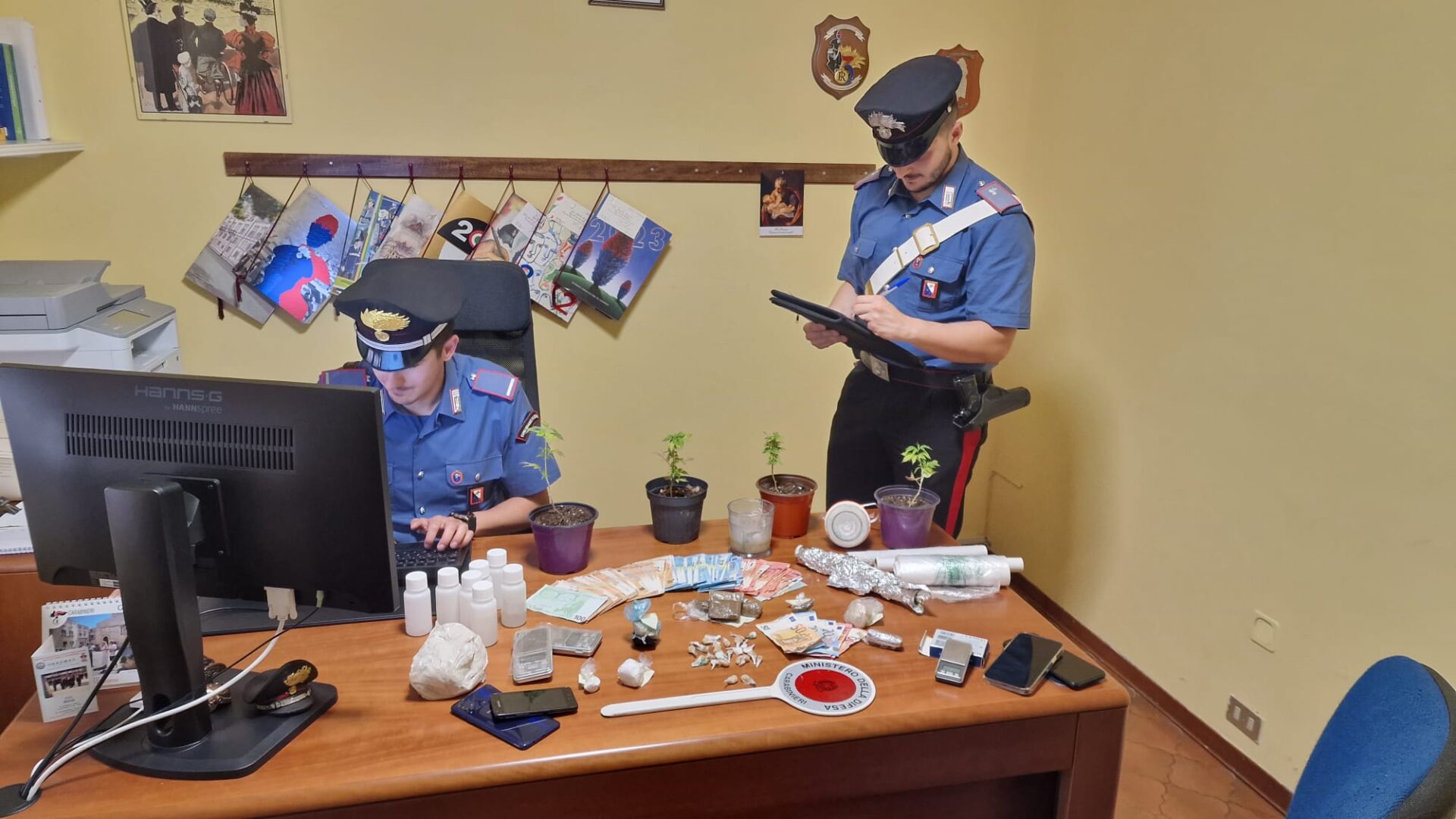 Carabinieri spaccio
