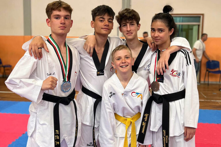 Due atleti aretini ai vertici del taekwondo giovanile italiano