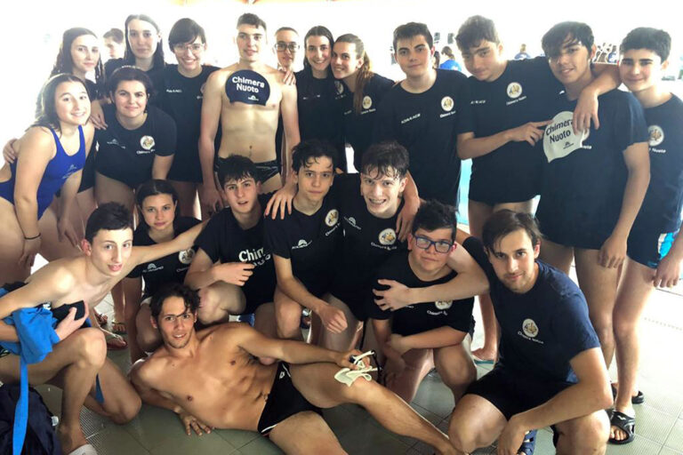 Ventotto medaglie per la Chimera Nuoto nelle finali regionali Propaganda
