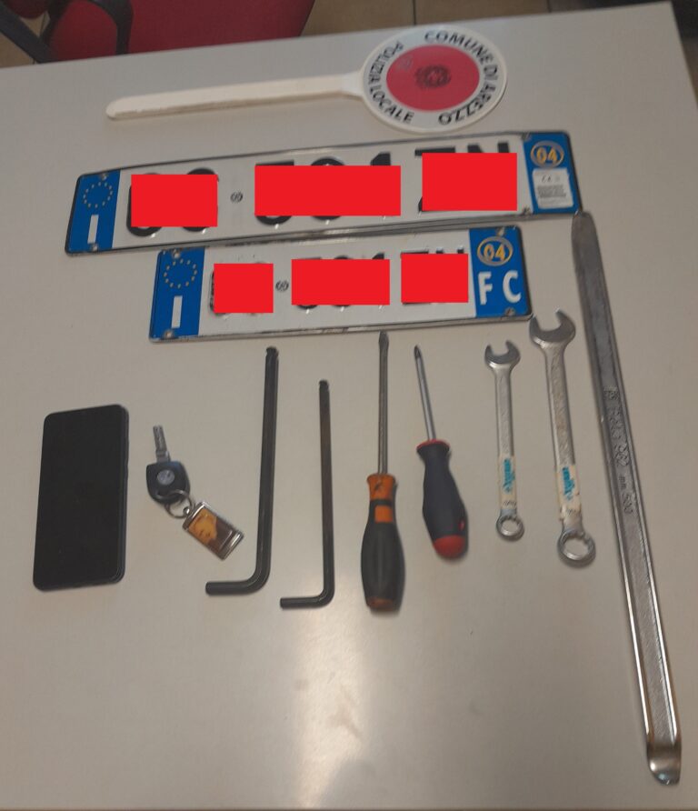 Arezzo: scassinatore e ladro seriale fermato e denunciato dalla Polizia Municipale