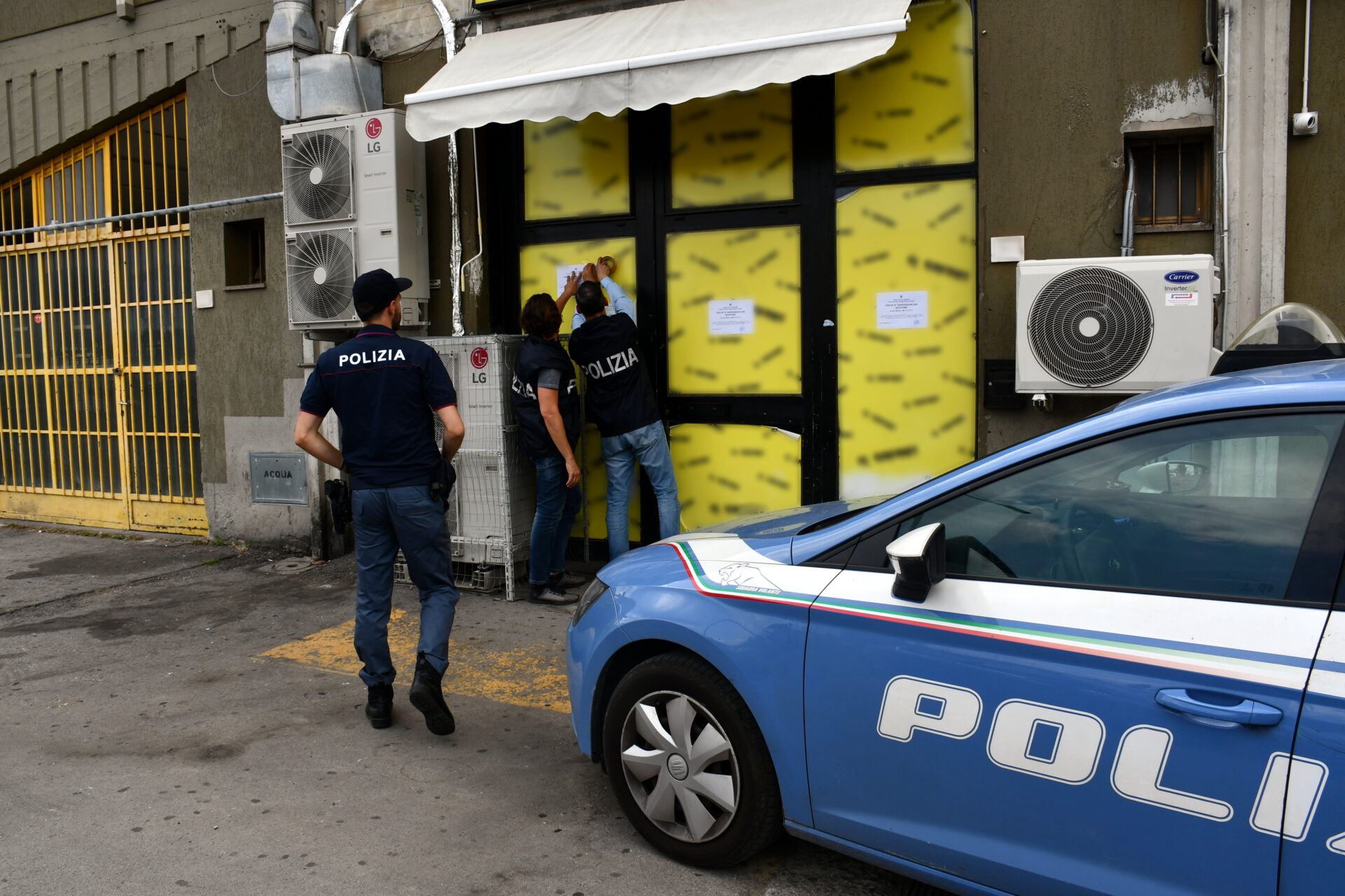 Polizia via calamandrei