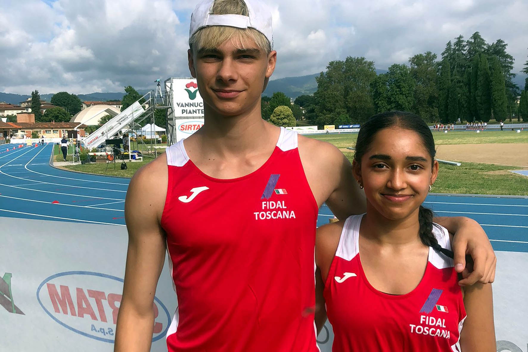 Alga Atletica Arezzo - Nicholas Gavagni e Lorenza De Silva Pistoia