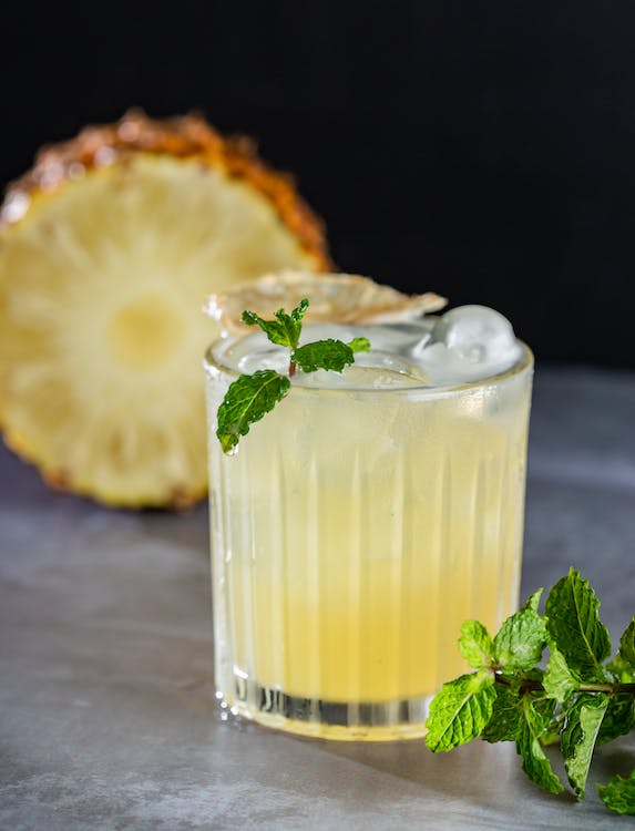 Ananas e menta