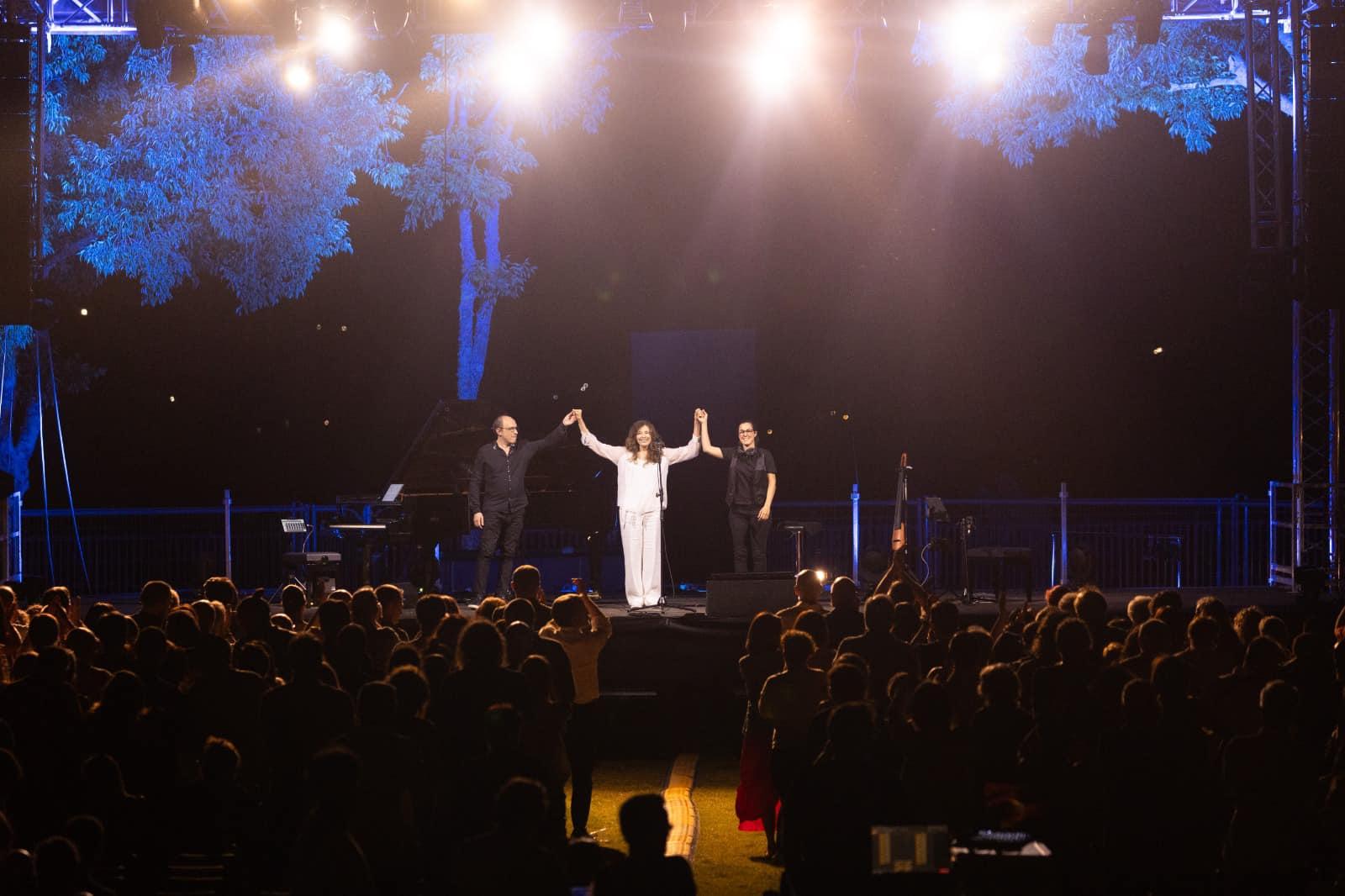 Istantanee ed impressioni dal concerto Eri con me, Alice canta Battiato