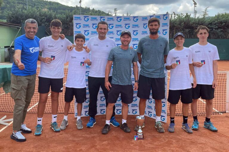 Il Tennis Giotto è campione di Toscana con l’Under16