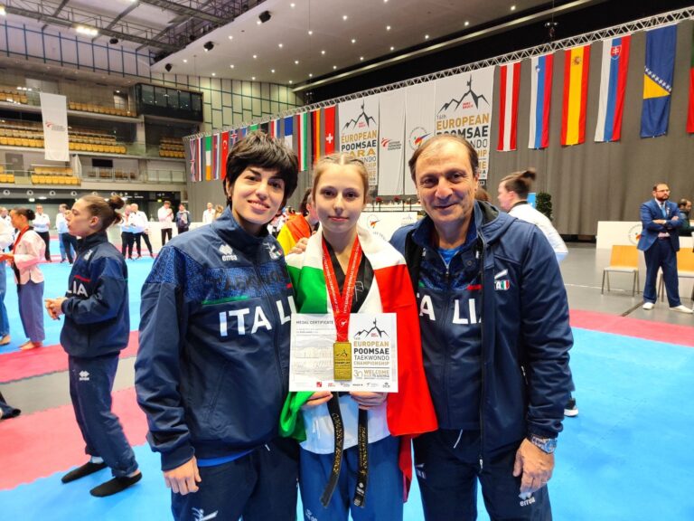 Beatrice Coradeschi campionessa europea di Taekwondo in Austria