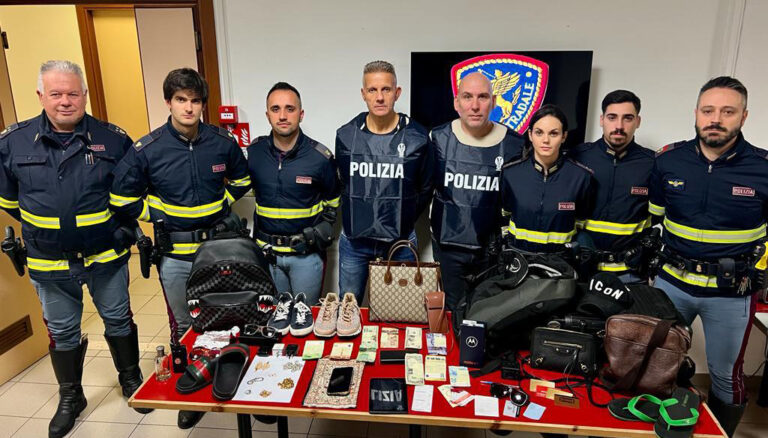 Rubano bagagli negli aereoporti di Roma e Firenze, arrestati dalla polizia aretina