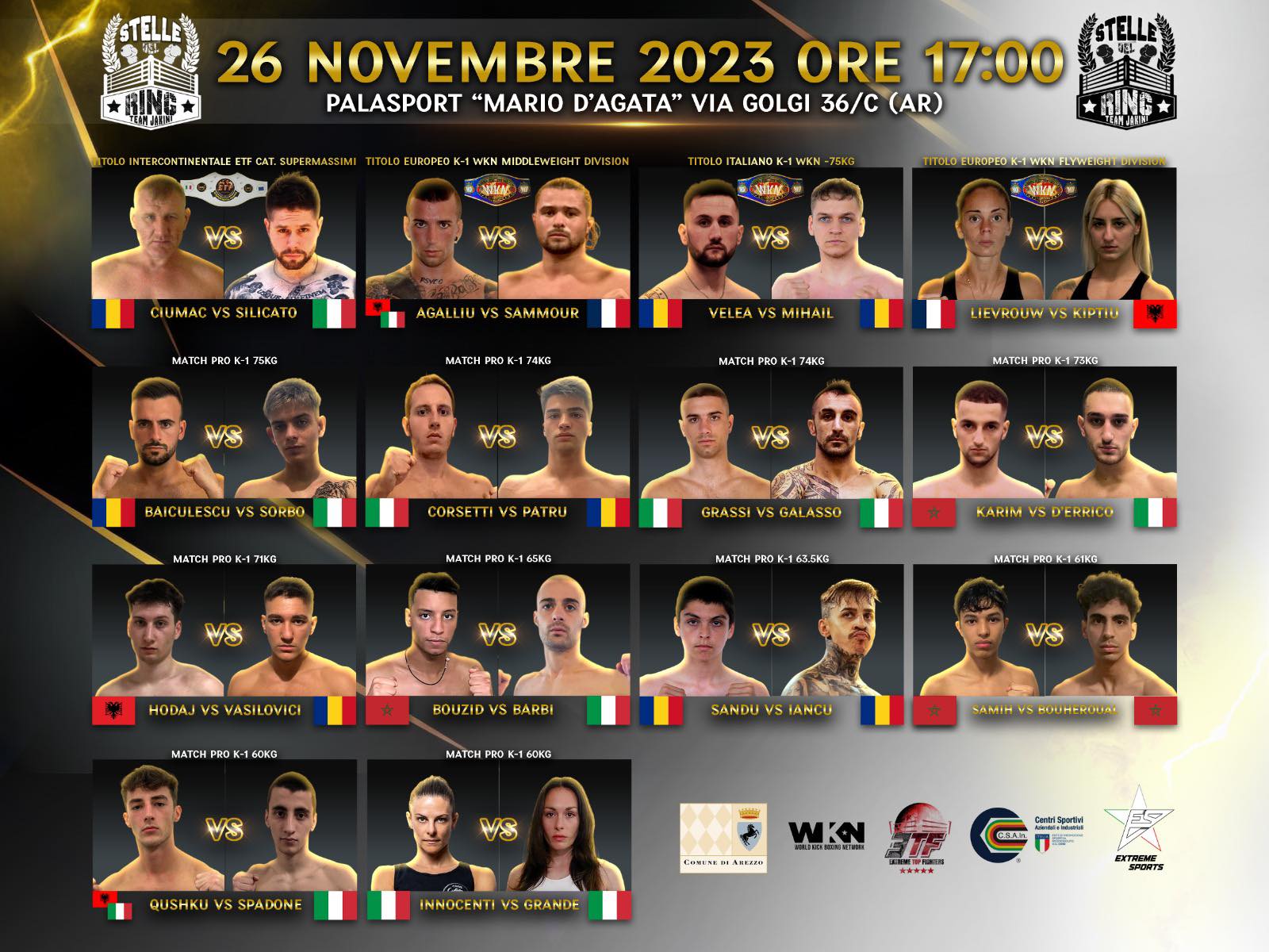 Stelle del ring