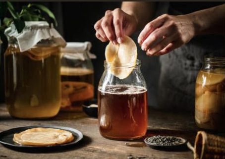 Tè verde e tè Kombucha