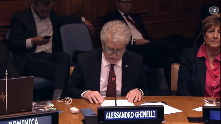 Il sindaco Ghinelli all’ONU con Rondine Cittadella della Pace “Città cantieri di dialogo”