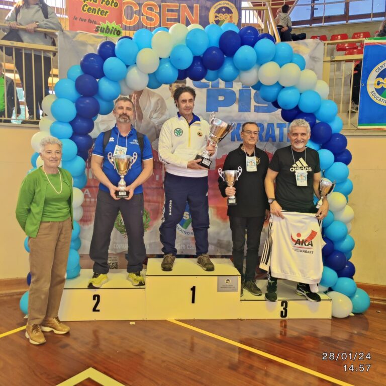 Successo per l’Accademia Karate Arezzo: numerosi atleti medagliati alla Coppa Città di Pisa